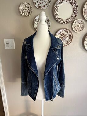 Denim Moto Jacket